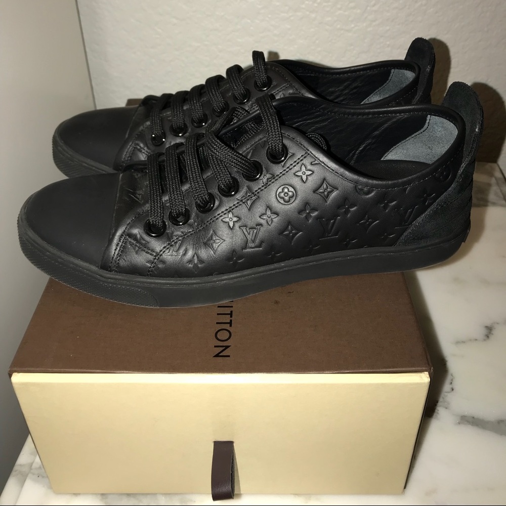 Leather and suede Louis Vuitton
